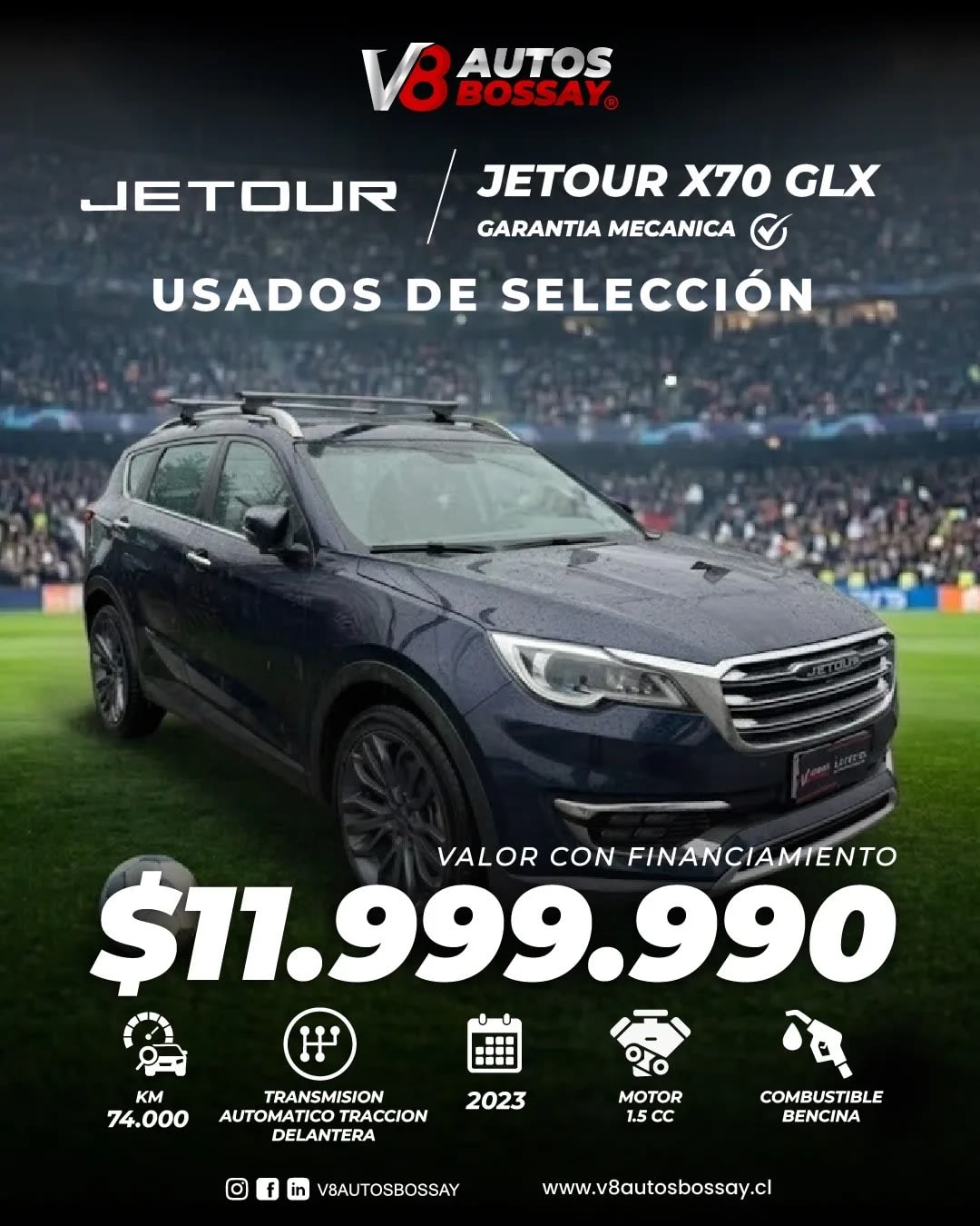 2023 Jetour X70 Glx Negro - Imagen 1