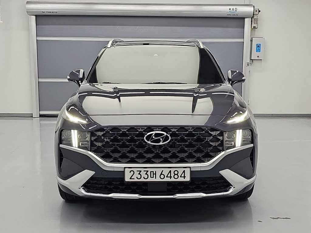 2021 Hyundai Santa Fe Diesel Gris - Miniatura 2