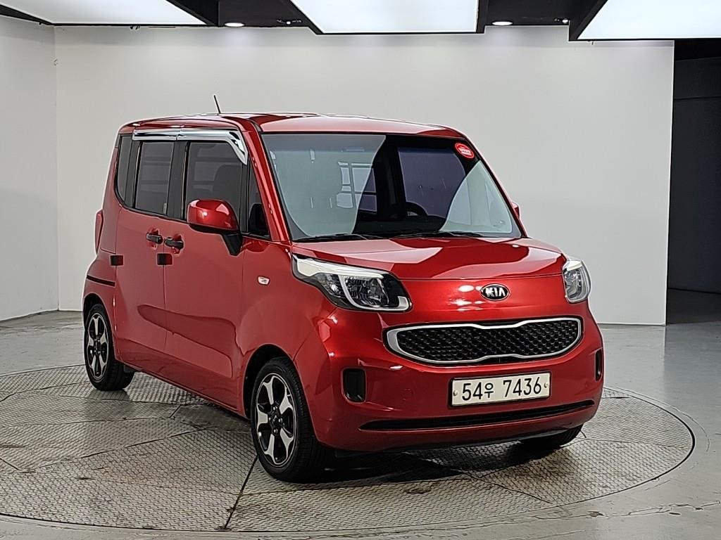 2013 KIA Ray Ref 422285 Gasoline Rojo - Miniatura 2