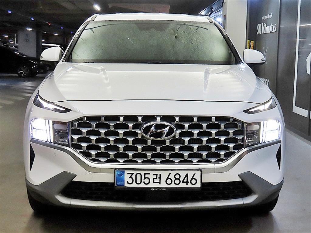 2021 Hyundai Santa Fe Diesel Blanco - Miniatura 2