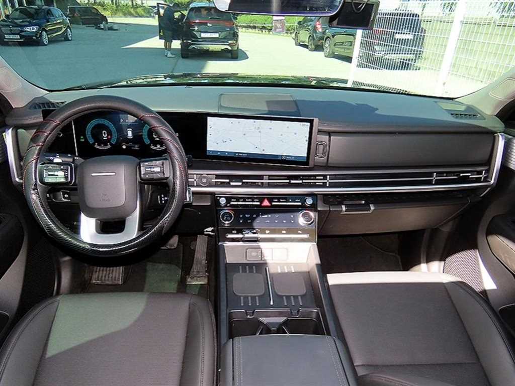 2025 Hyundai Santa Fe Hybrid Negro - Miniatura 7