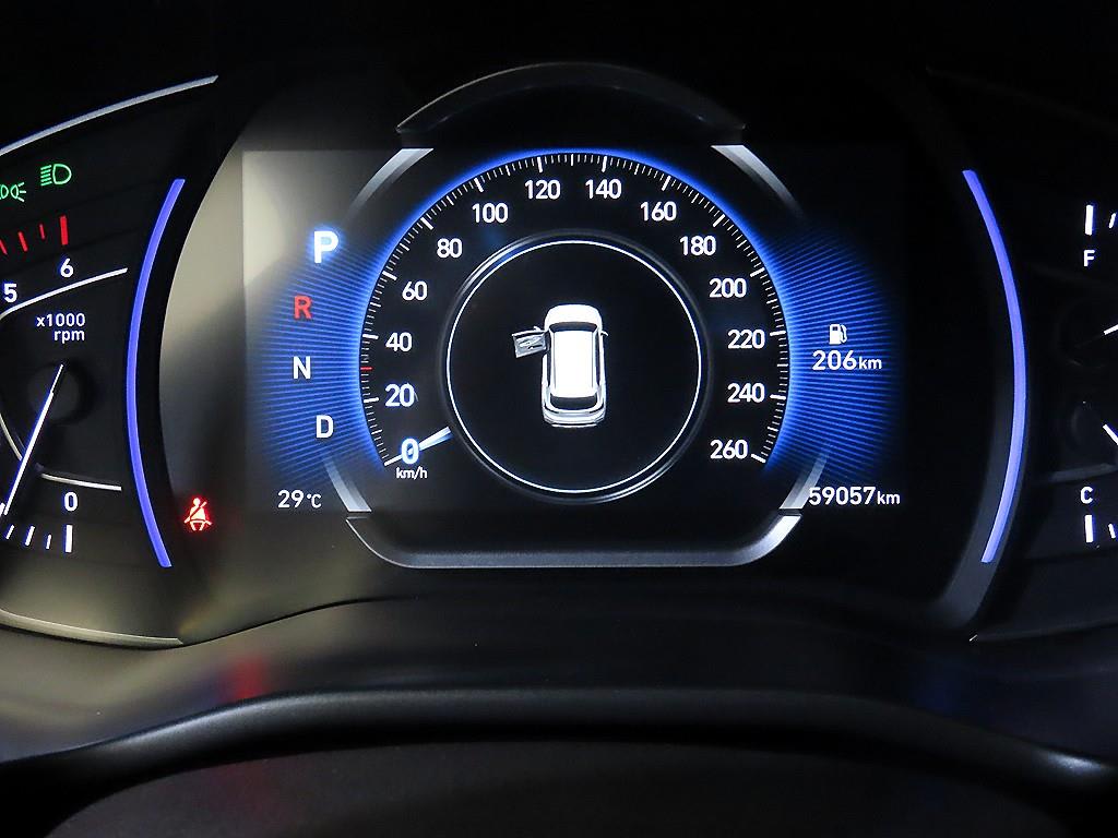2019 Hyundai Santa Fe TM Negro - Miniatura 9