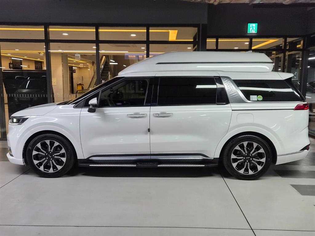 2021 Kia Carnival 4th Blanco - Miniatura 3
