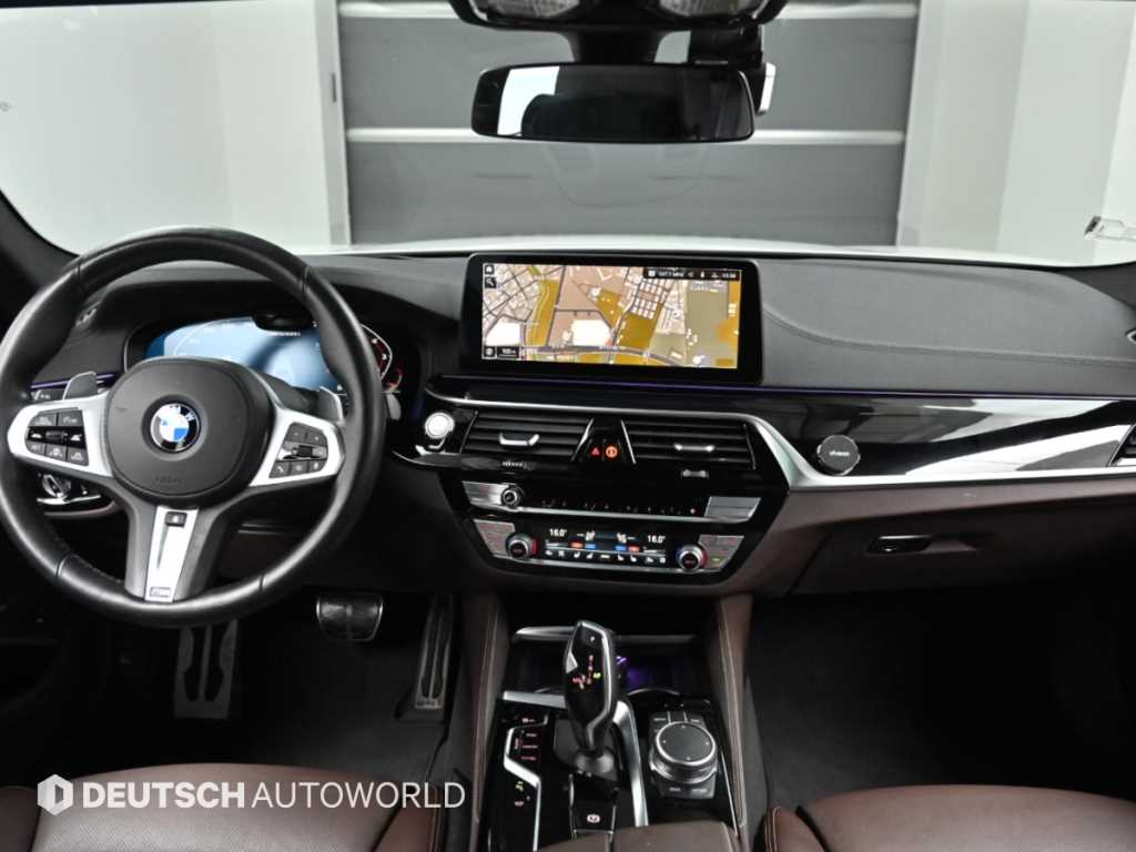 2021 BMW Serie 5 5 Series Ref 422252 Gasoline Blanco - Miniatura 7