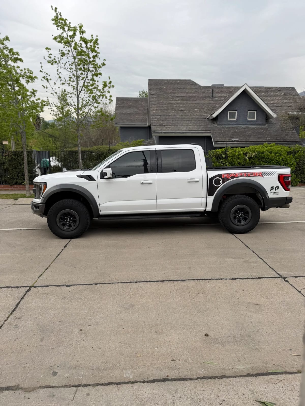 2023 Ford F150 Raptor raptor Blanco - Miniatura 4