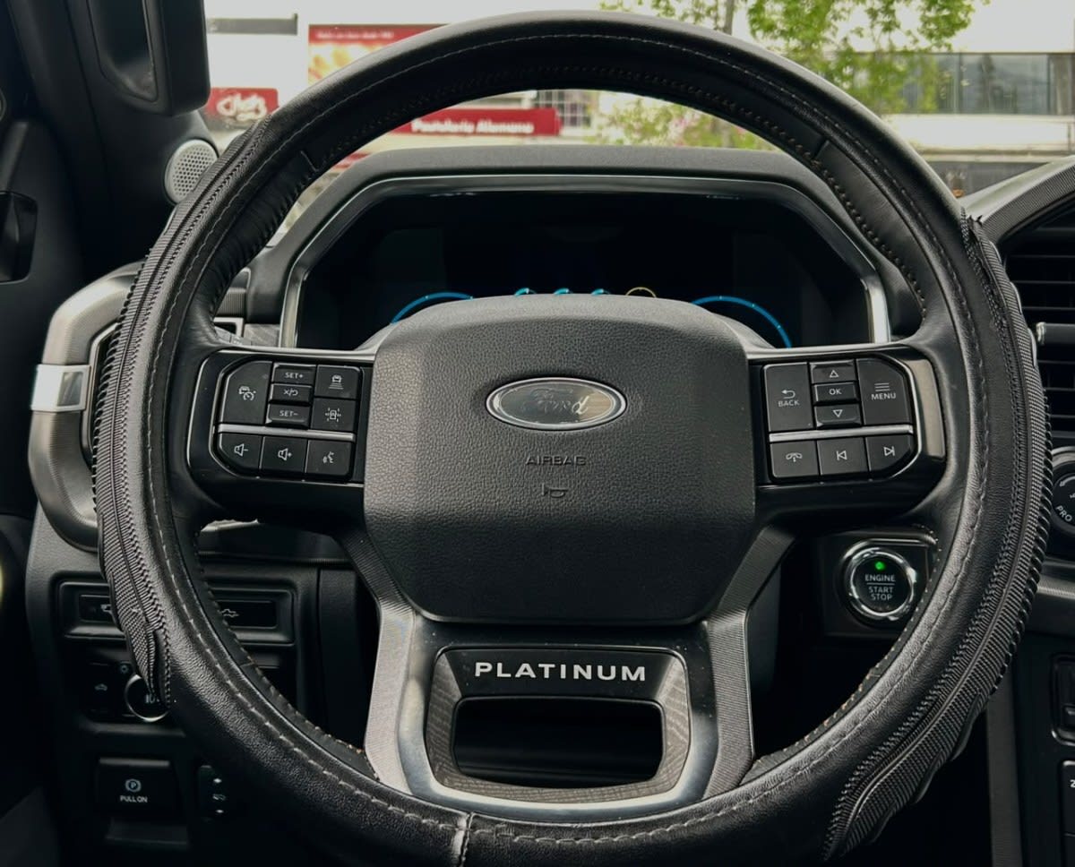 2024 Ford F-150 PLATINUM Azul - Miniatura 8