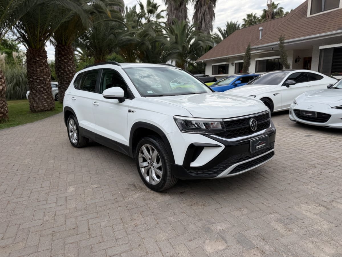 2023 Volkswagen Taos Comfortline Blanco - Miniatura 2