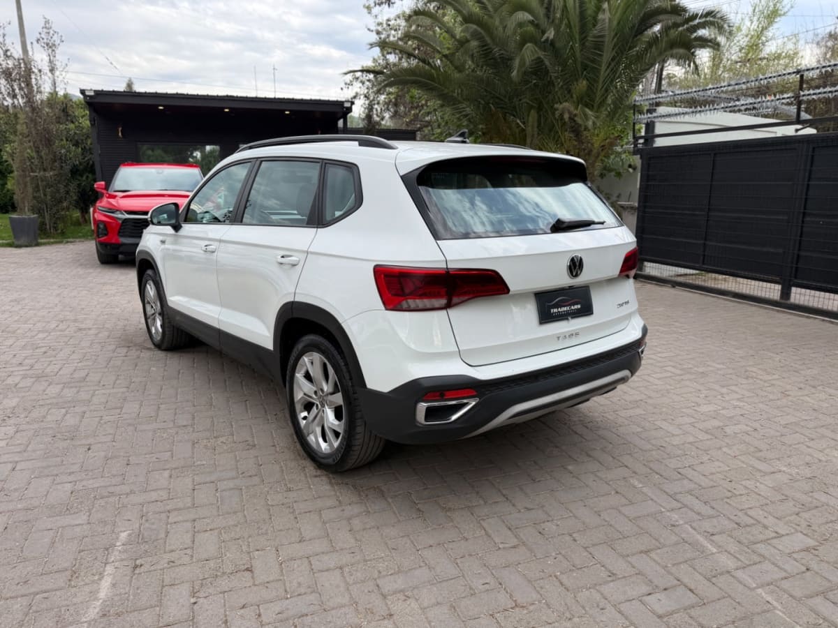 2023 Volkswagen Taos Comfortline Blanco - Miniatura 6