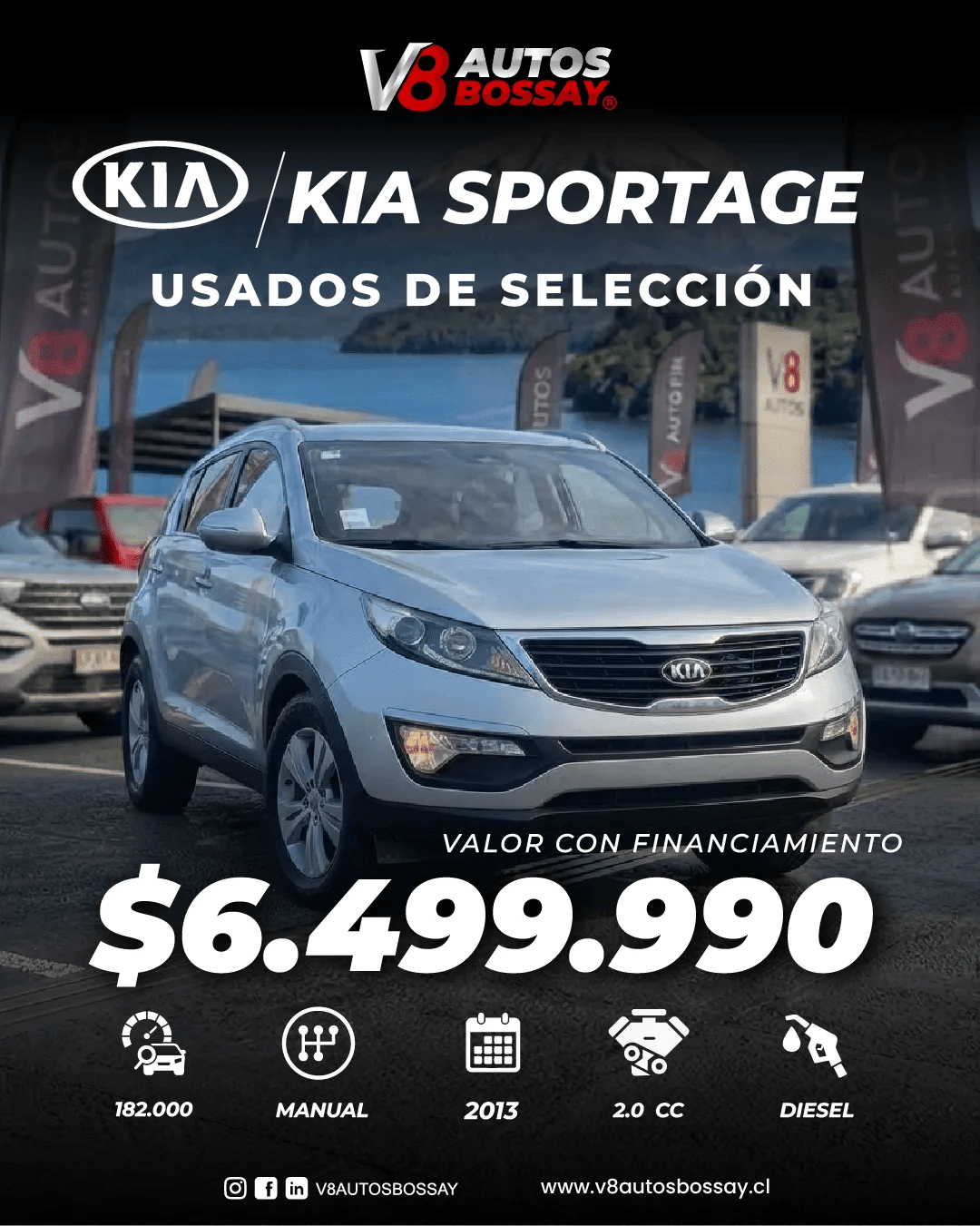 2013 KIA Sportage Gris - Imagen 1