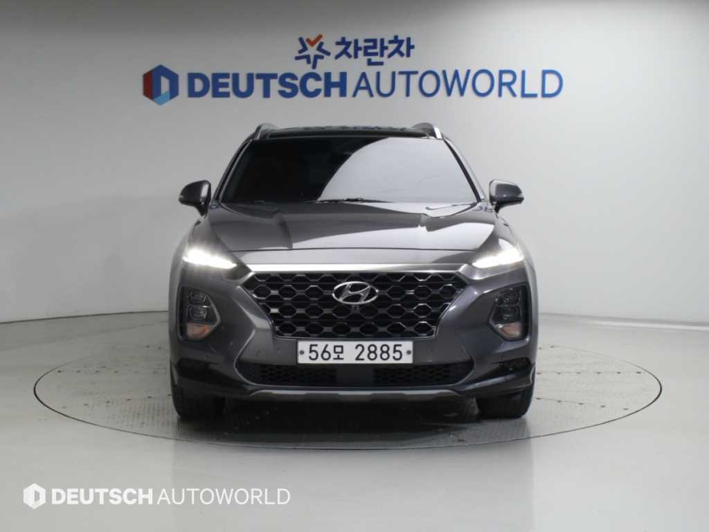 2019 Hyundai Santa Fe TM Gris - Miniatura 3