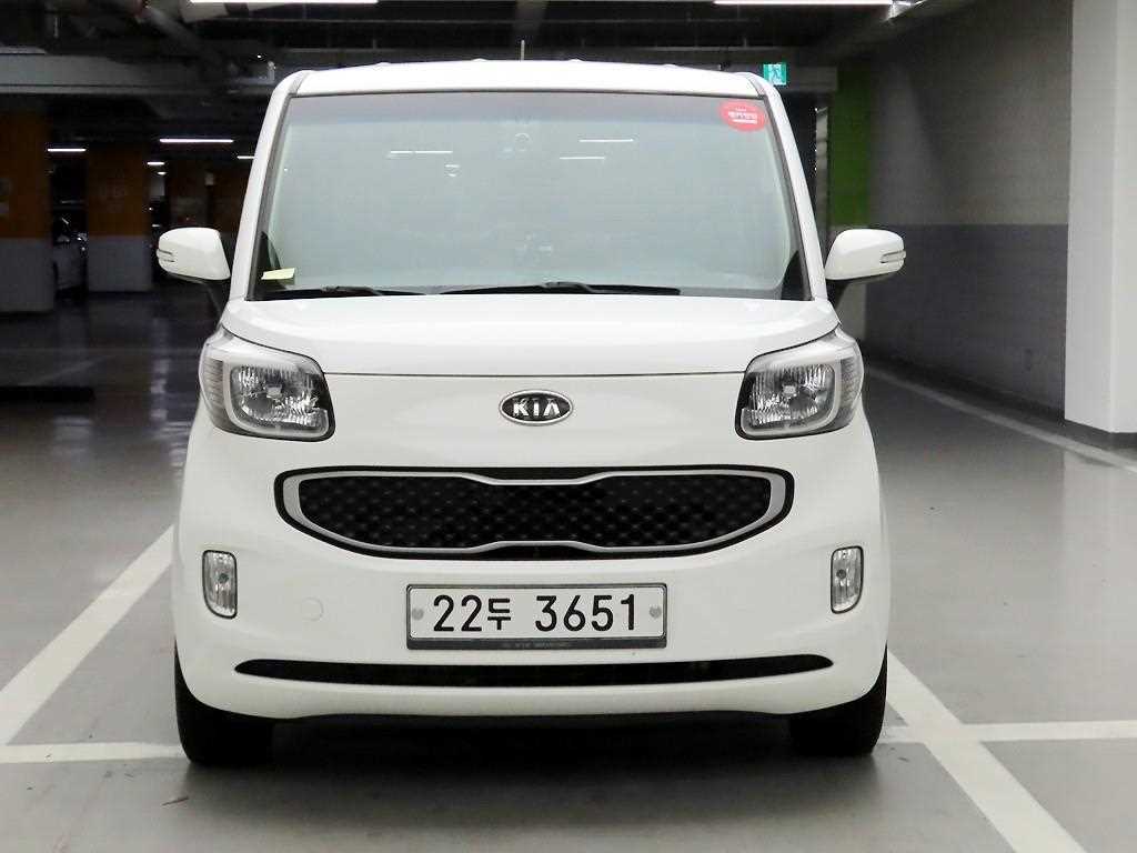 2012 KIA Ray Ref 422672 Gasoline Blanco - Miniatura 2