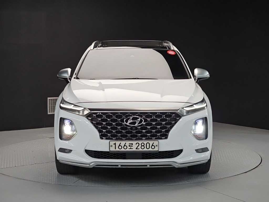 2019 Hyundai Santa Fe TM Blanco - Miniatura 2