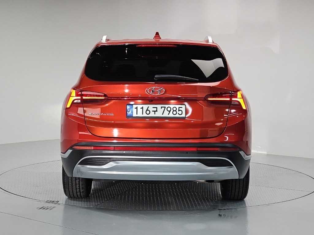 2021 Hyundai Santa Fe Diesel Rojo - Miniatura 3