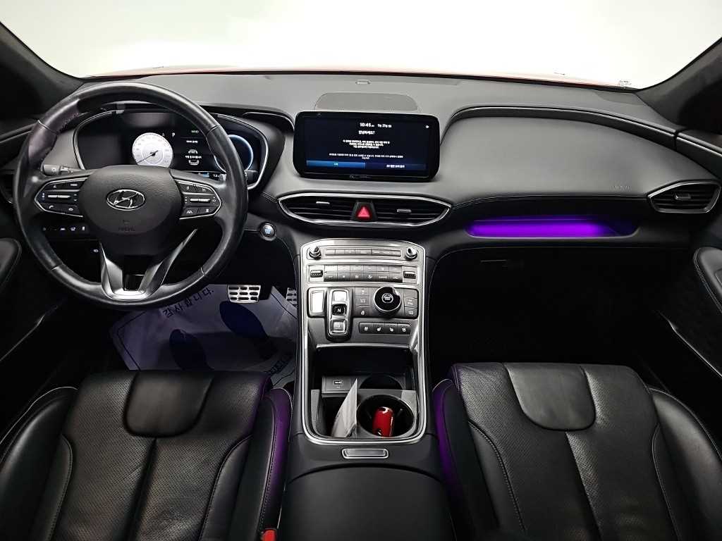 2021 Hyundai Santa Fe Diesel Rojo - Miniatura 7