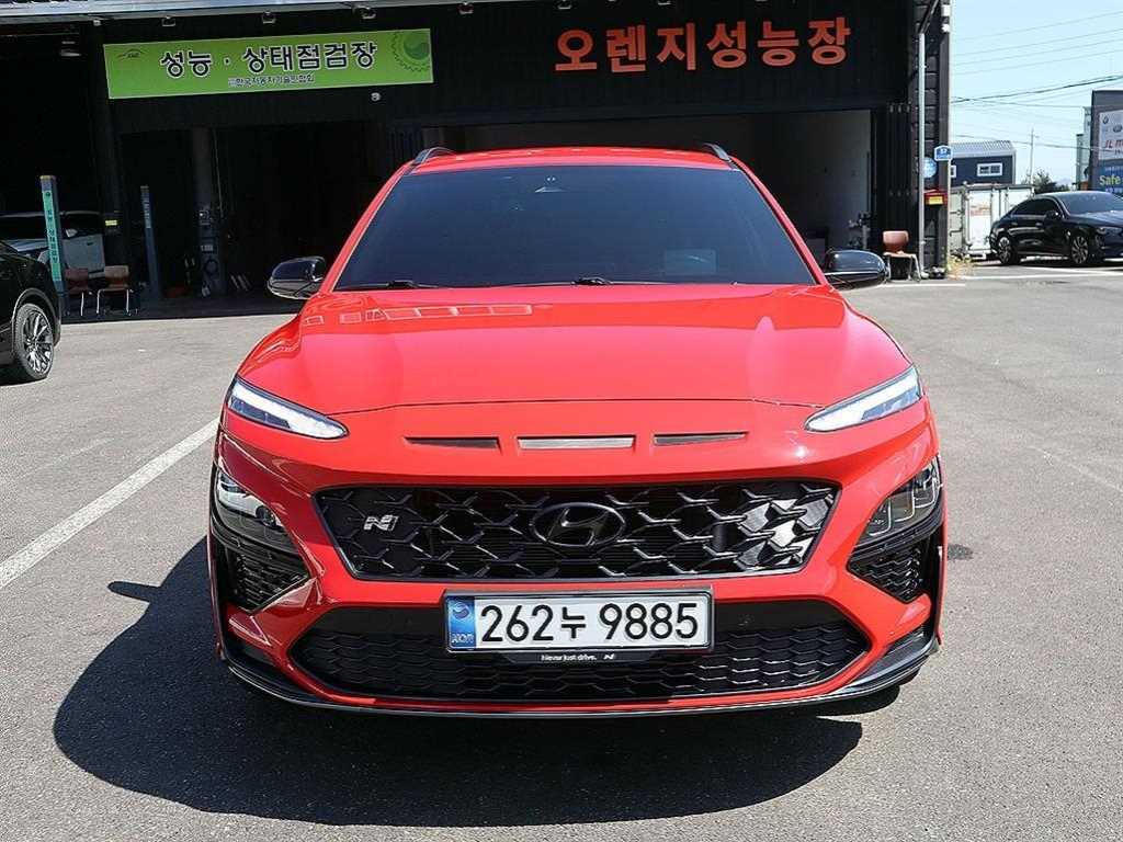 2022 Hyundai Kona Gasoline Rojo - Imagen 1