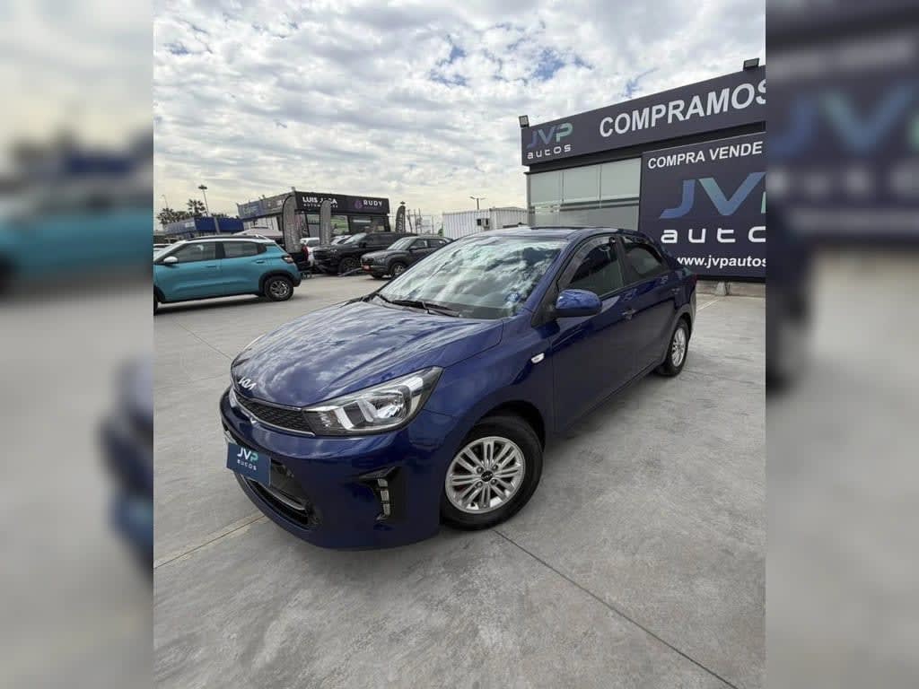 2024 Kia SOLUTO LX Azul - Imagen 1