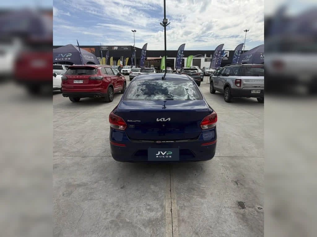 2024 Kia SOLUTO LX Azul - Miniatura 3