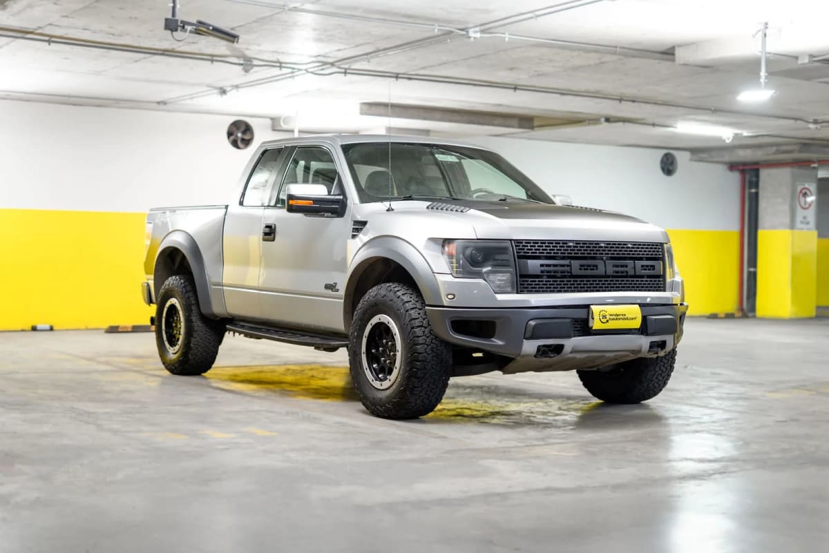 2015 Ford F-150 Raptor SVT Plata - Imagen 1