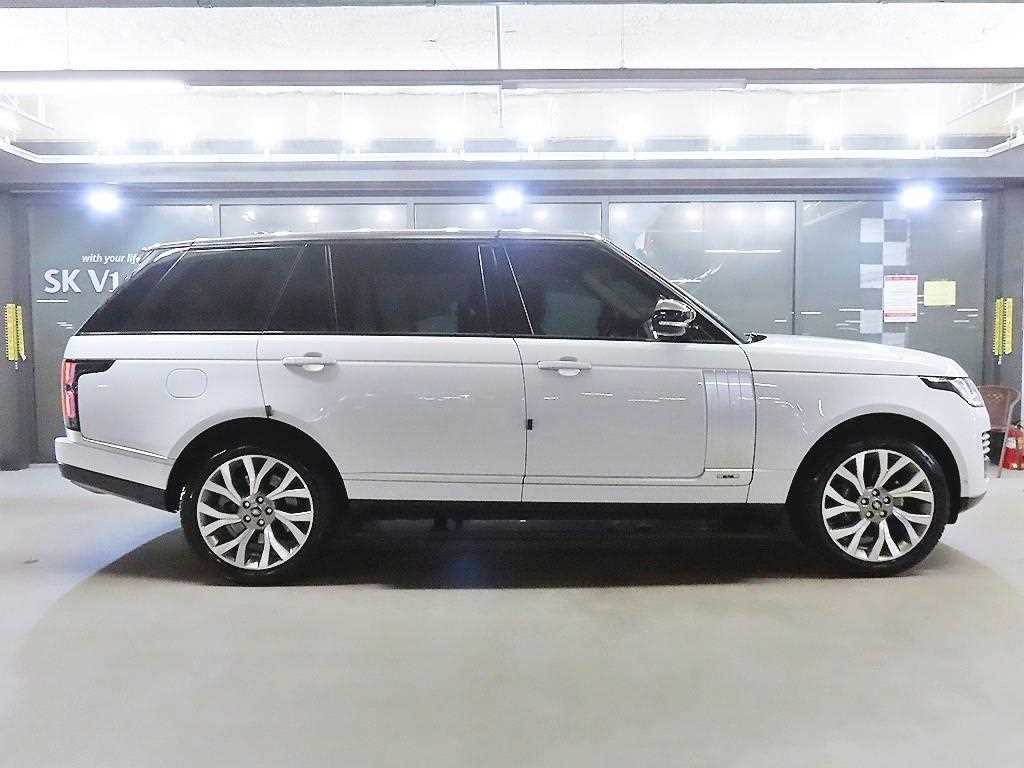 2019 Land Rover Range Rover Ref 423046 Gasoline Blanco - Miniatura 3