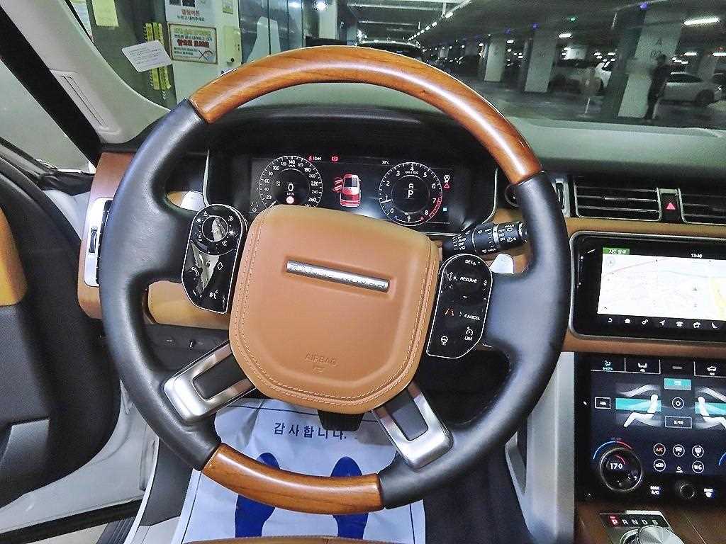 2019 Land Rover Range Rover Ref 423046 Gasoline Blanco - Miniatura 8