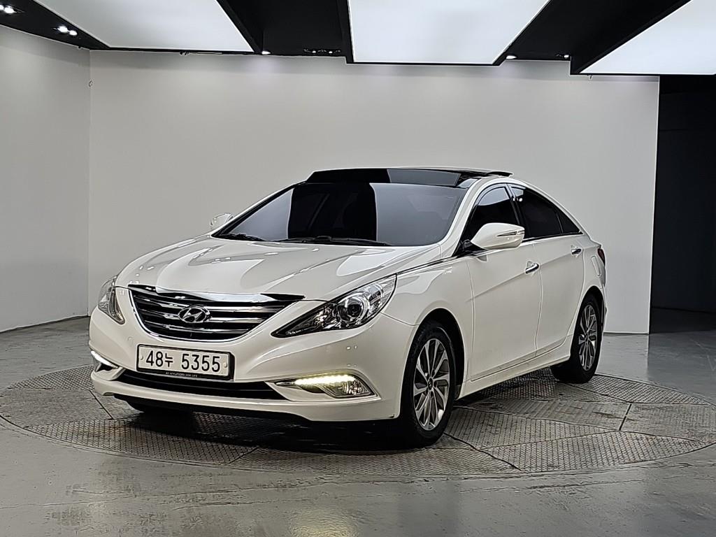 2014 Hyundai Sonata Ref 423019 Diesel Blanco - Imagen 1