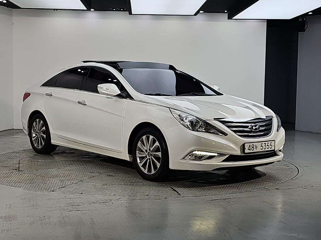 2014 Hyundai Sonata Ref 423019 Diesel Blanco - Miniatura 2
