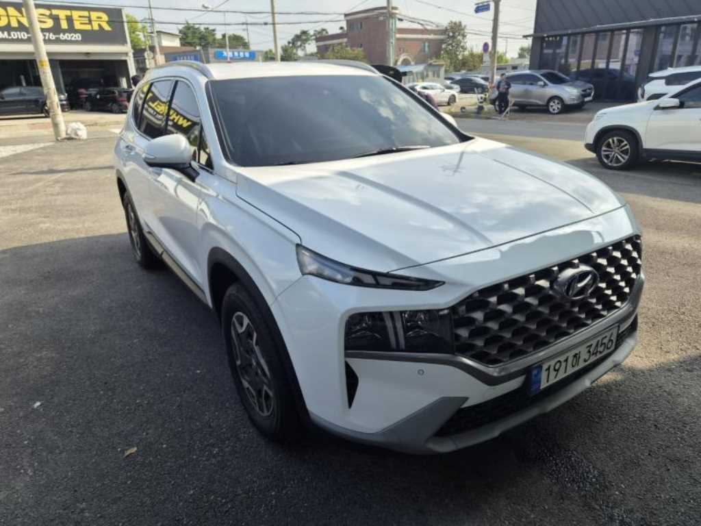 2023 Hyundai Santa Fe Hybrid Blanco - Miniatura 3