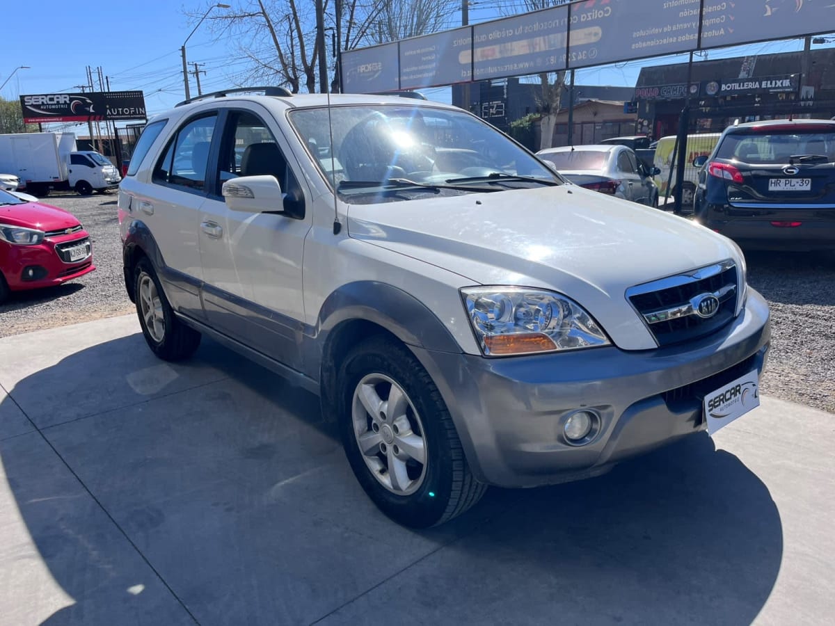 2009 Kia SORENTO II Blanco - Miniatura 3