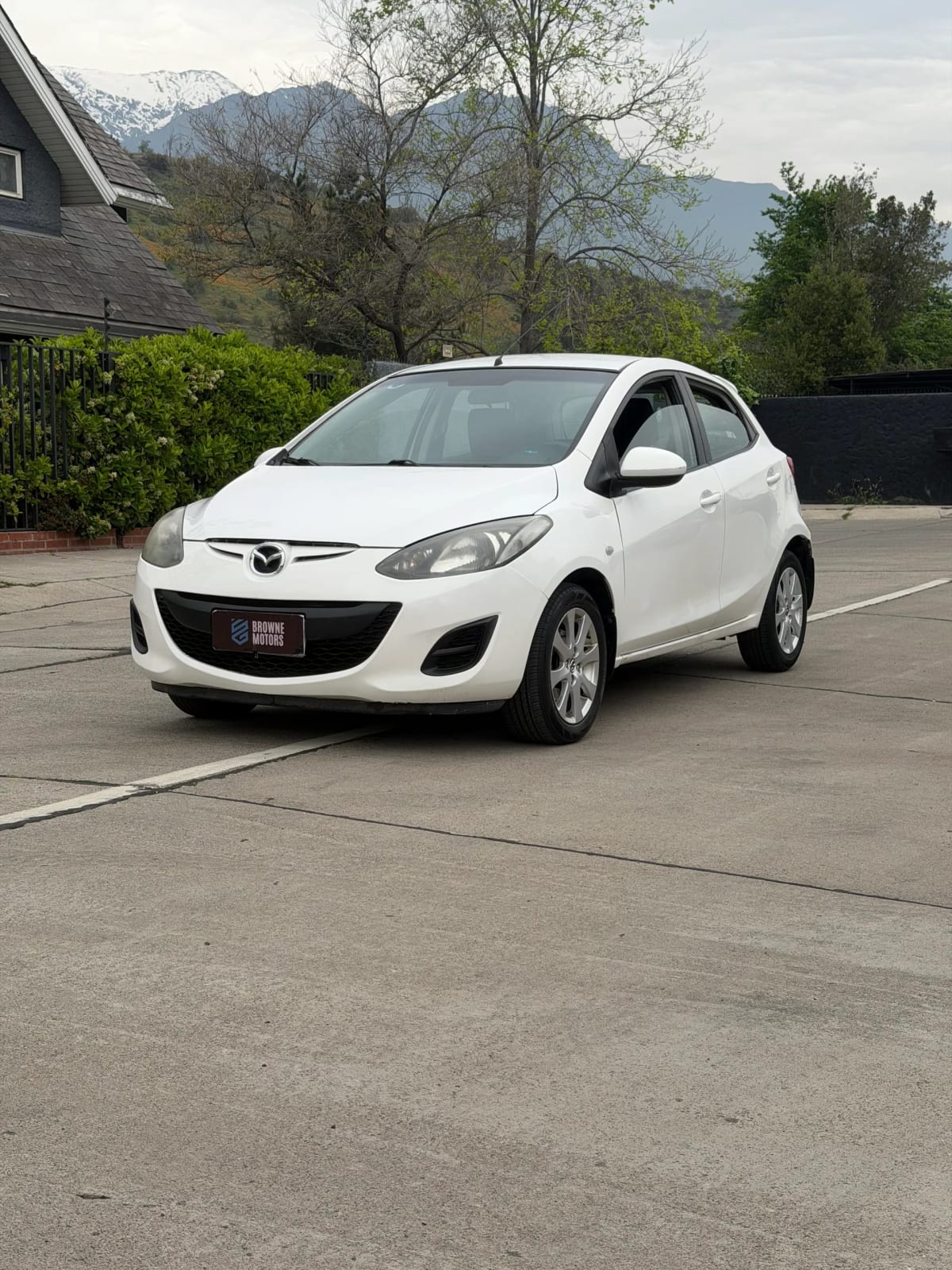 2014 Mazda 2 Sport V 1.5 Aut Blanco - Miniatura 3
