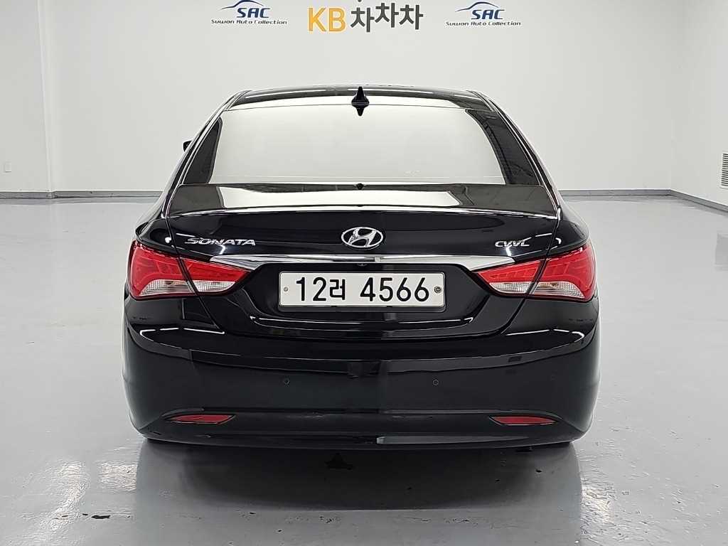 2013 Hyundai Sonata Ref 423454 Gasoline Negro - Miniatura 3