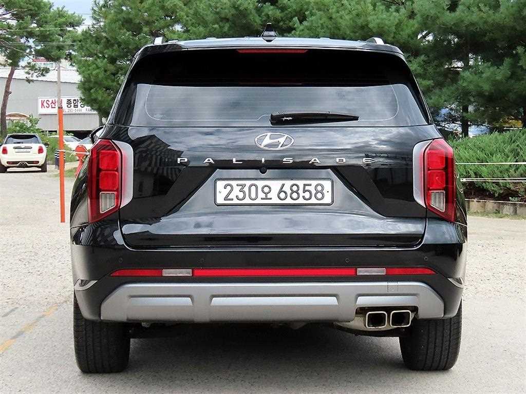 2023 Hyundai Palisade Gasoline Negro - Miniatura 5