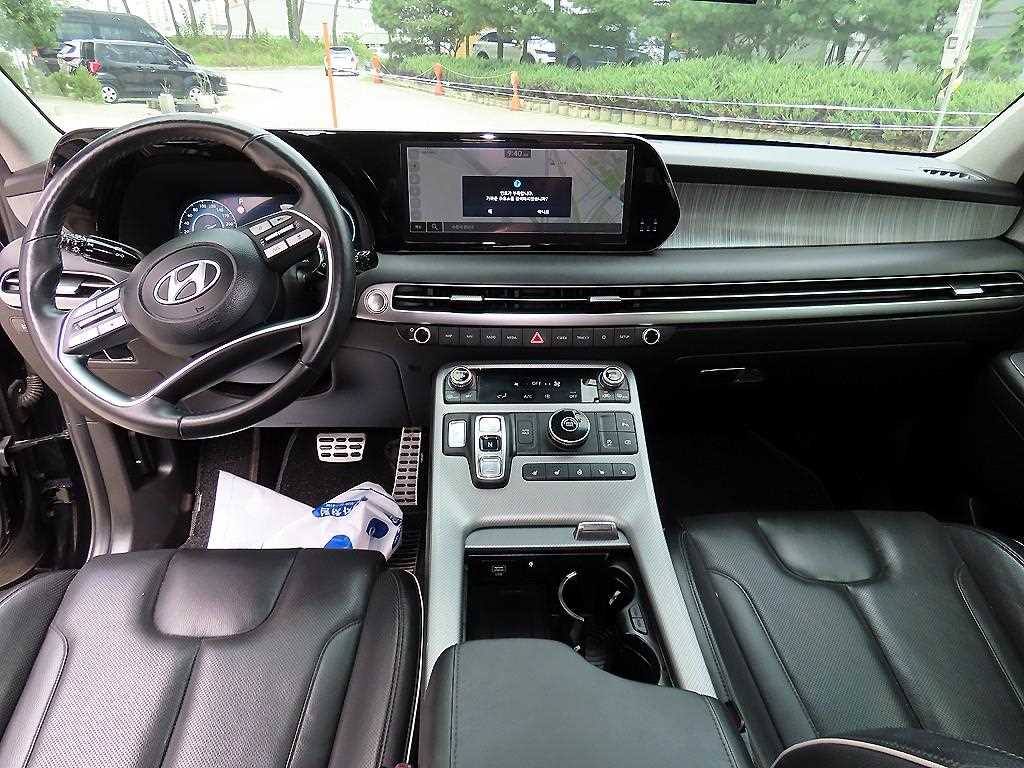 2023 Hyundai Palisade Gasoline Negro - Miniatura 8