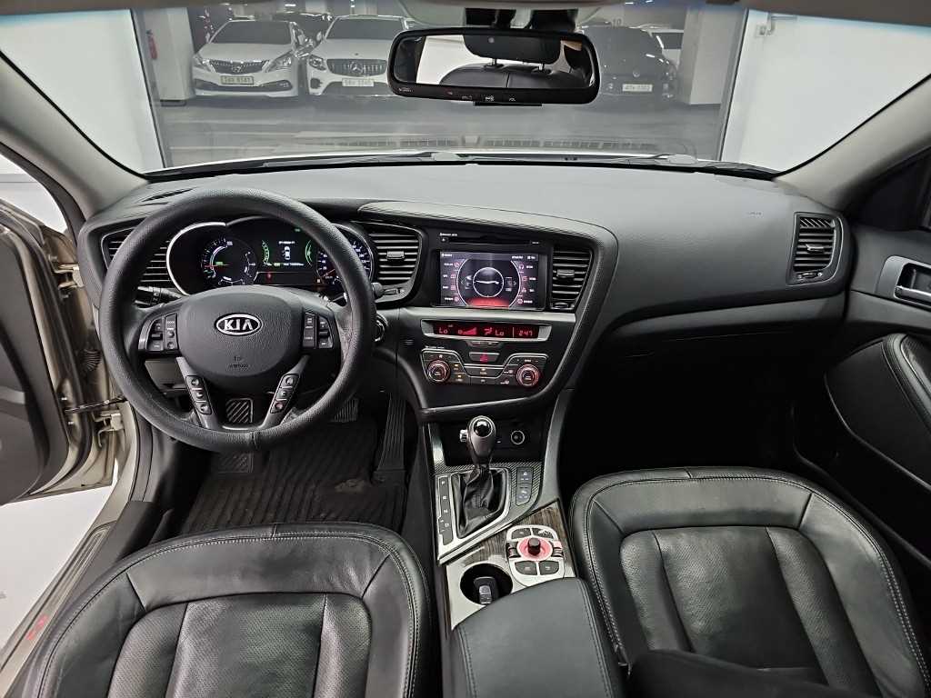 2012 Kia K5 Hybrid Gris - Miniatura 7
