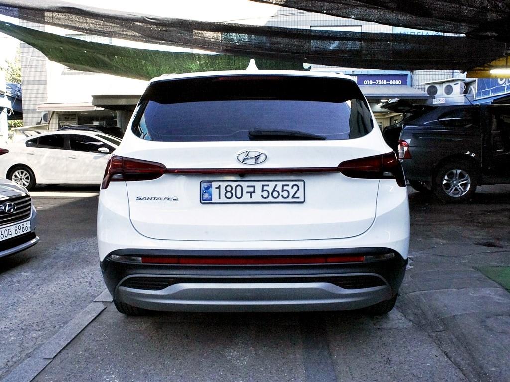 2021 Hyundai Santa Fe Diesel Blanco - Miniatura 3
