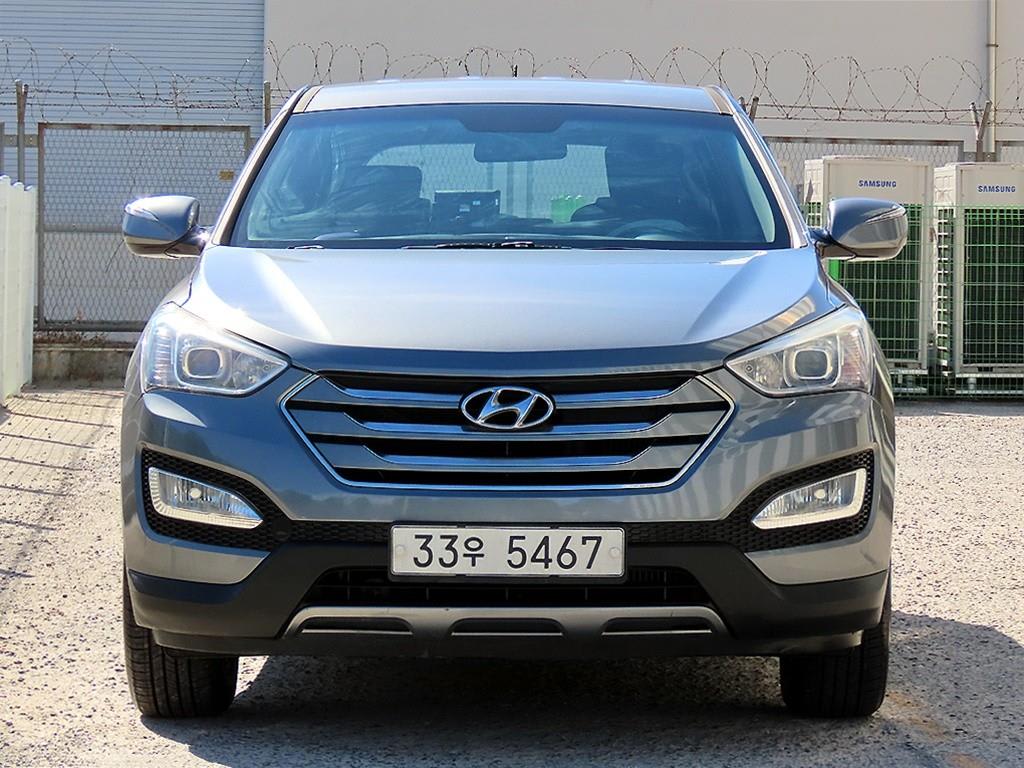 2014 Hyundai Santa Fe DM Gris - Imagen 1