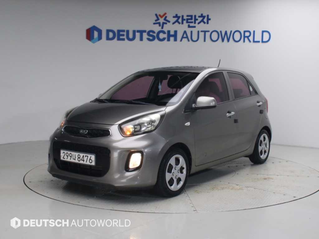 2016 KIA Morning Ref 424798 Gasoline Gris - Imagen 1