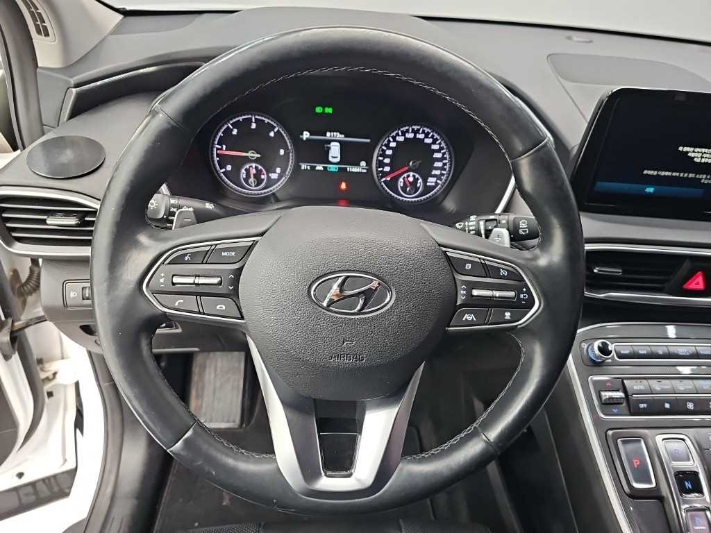 2021 Hyundai Santa Fe Diesel Blanco - Miniatura 9