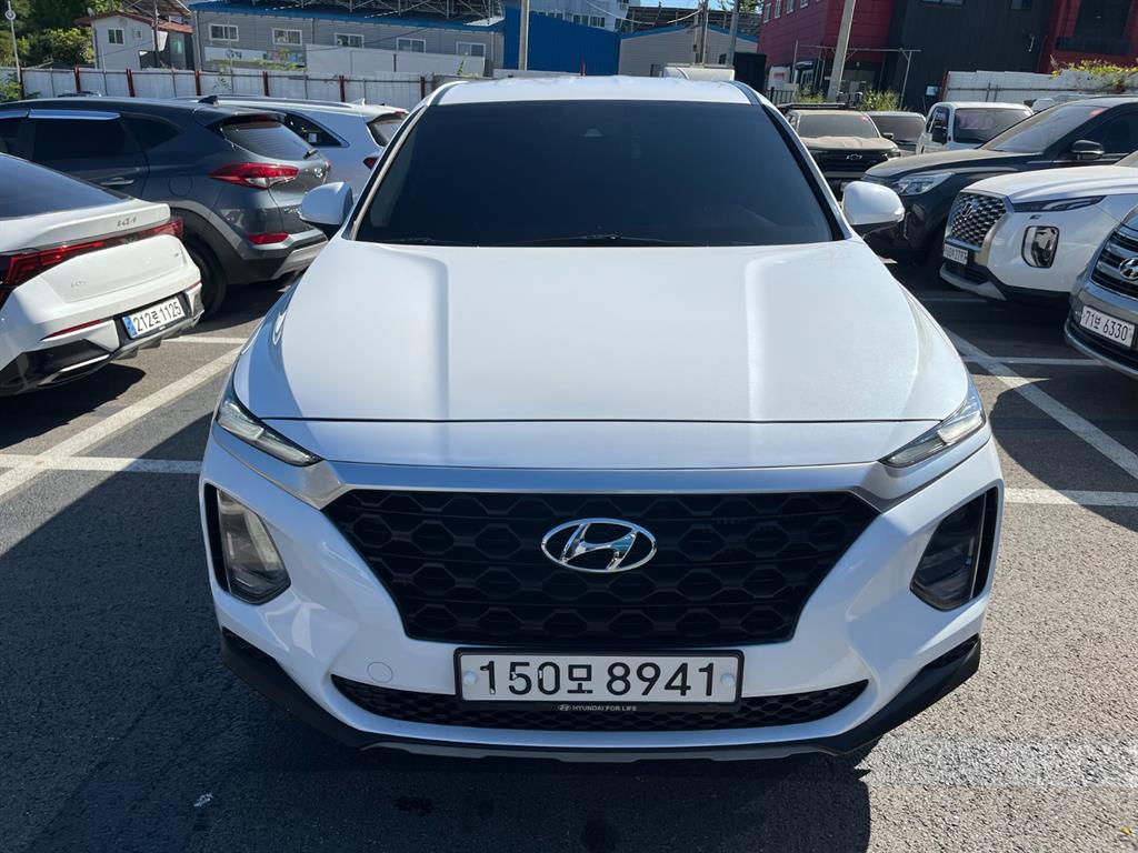 2019 Hyundai Santa Fe TM Blanco - Imagen 1