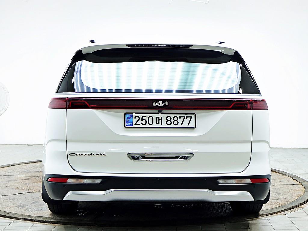 2021 Kia Carnival 4th Blanco - Miniatura 3