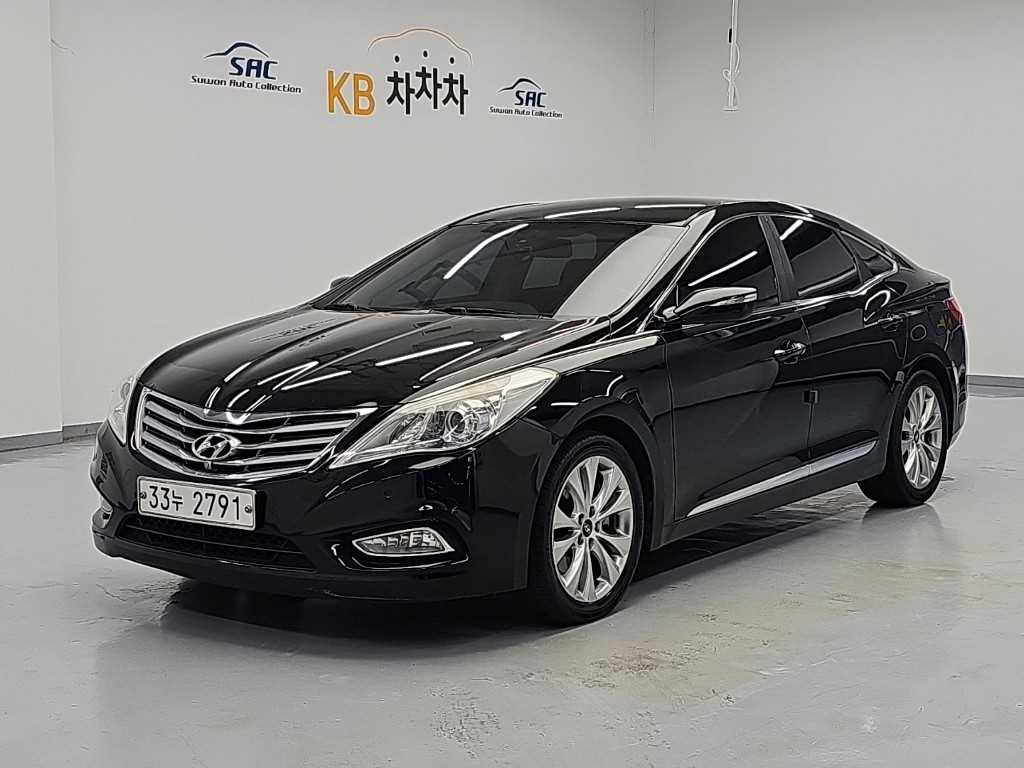 2011 Hyundai Grandeur Ref 425437 Gasoline Negro - Imagen 1