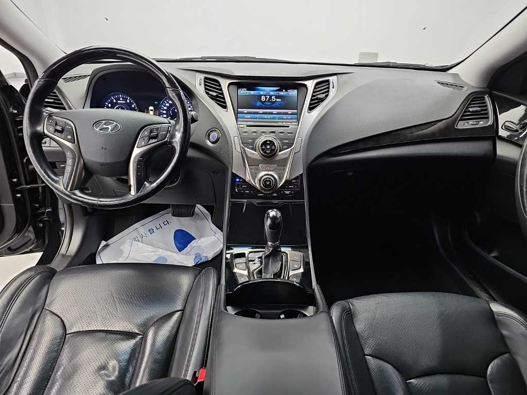 2011 Hyundai Grandeur Ref 425437 Gasoline Negro - Miniatura 7