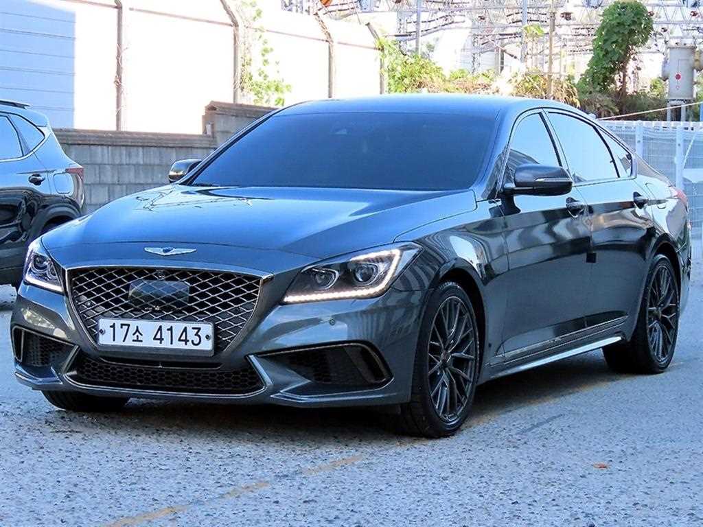 2018 Genesis G80 3.3 Gris - Miniatura 2