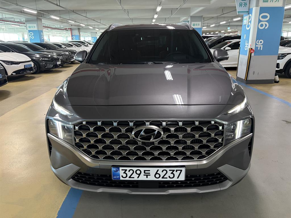 2022 Hyundai Santa Fe Hybrid Gris - Miniatura 2
