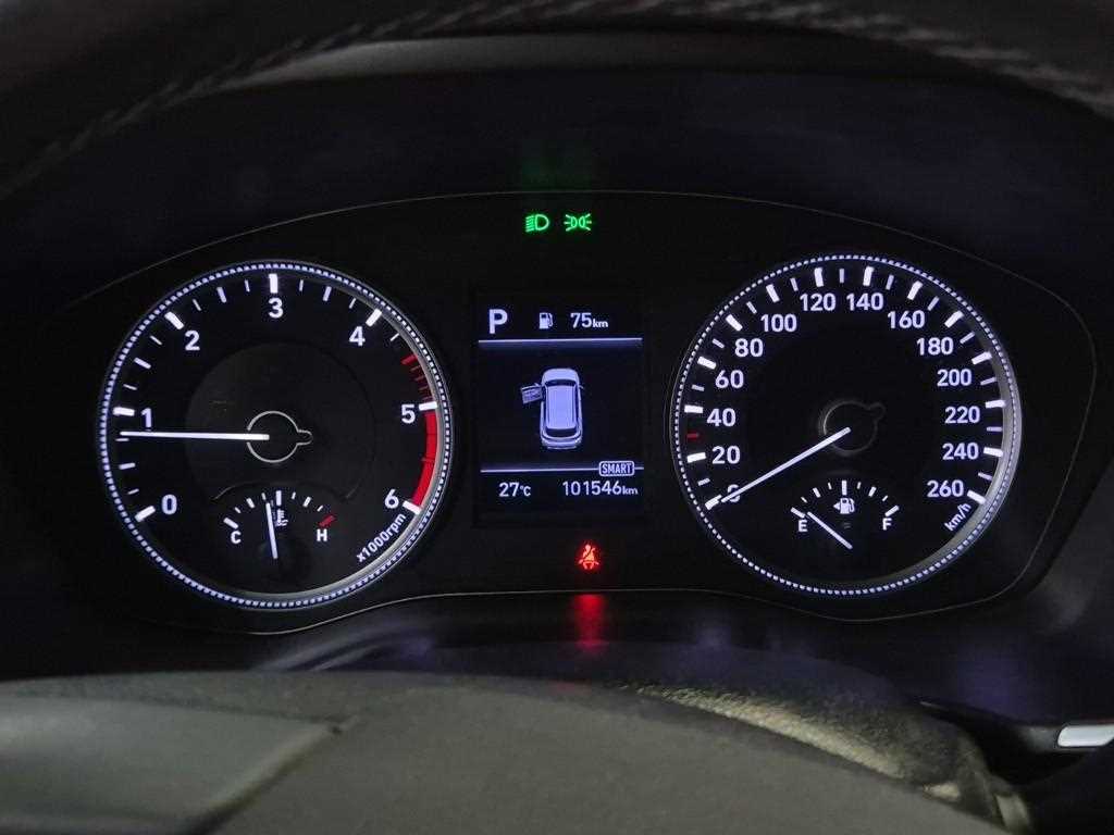 2020 Hyundai Santa Fe TM Gris - Miniatura 6