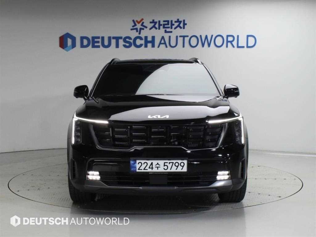 2025 KIA Sorento Ref 425199 Gasoline Negro - Miniatura 3