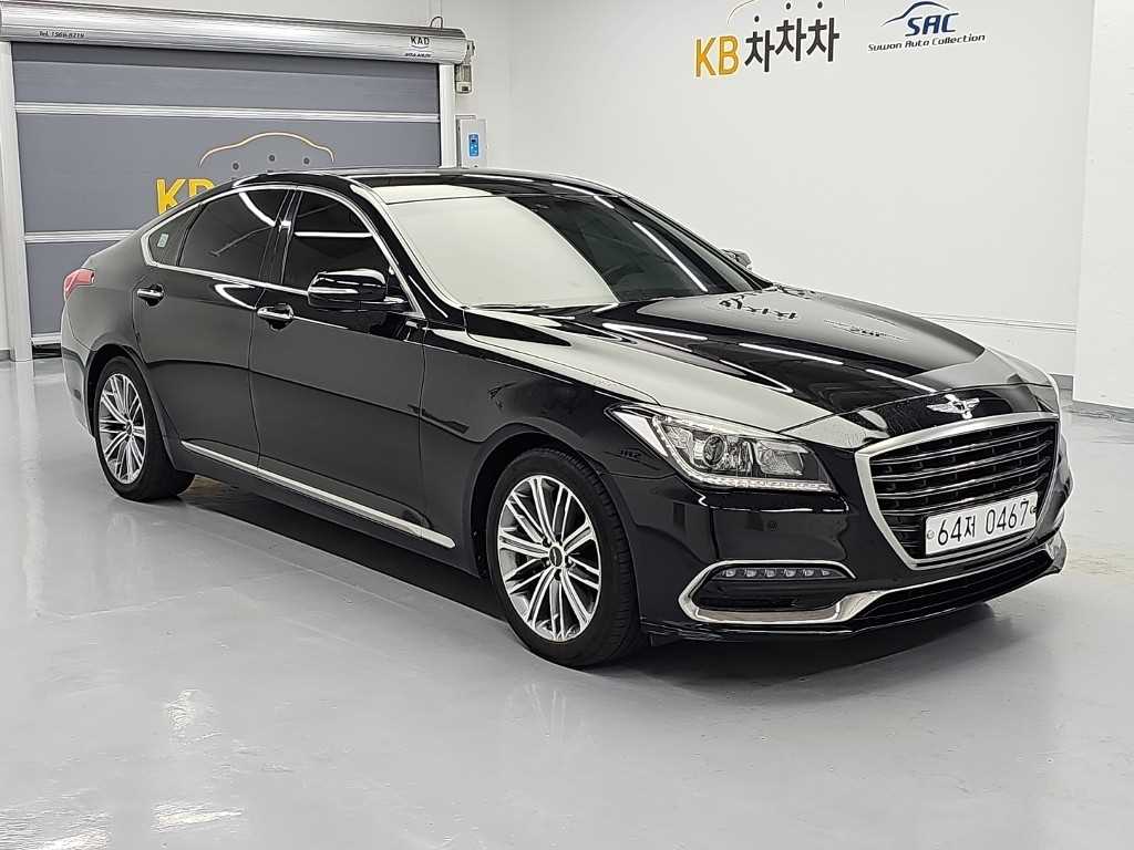 2017 Genesis G80 3.3 Negro - Miniatura 4