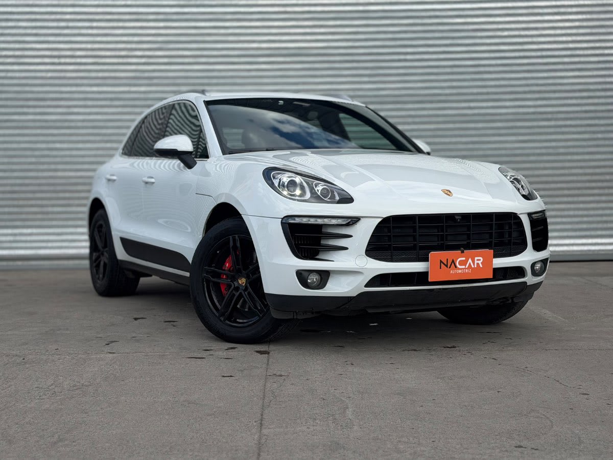 2018 Porsche MACAN S Blanco - Miniatura 3