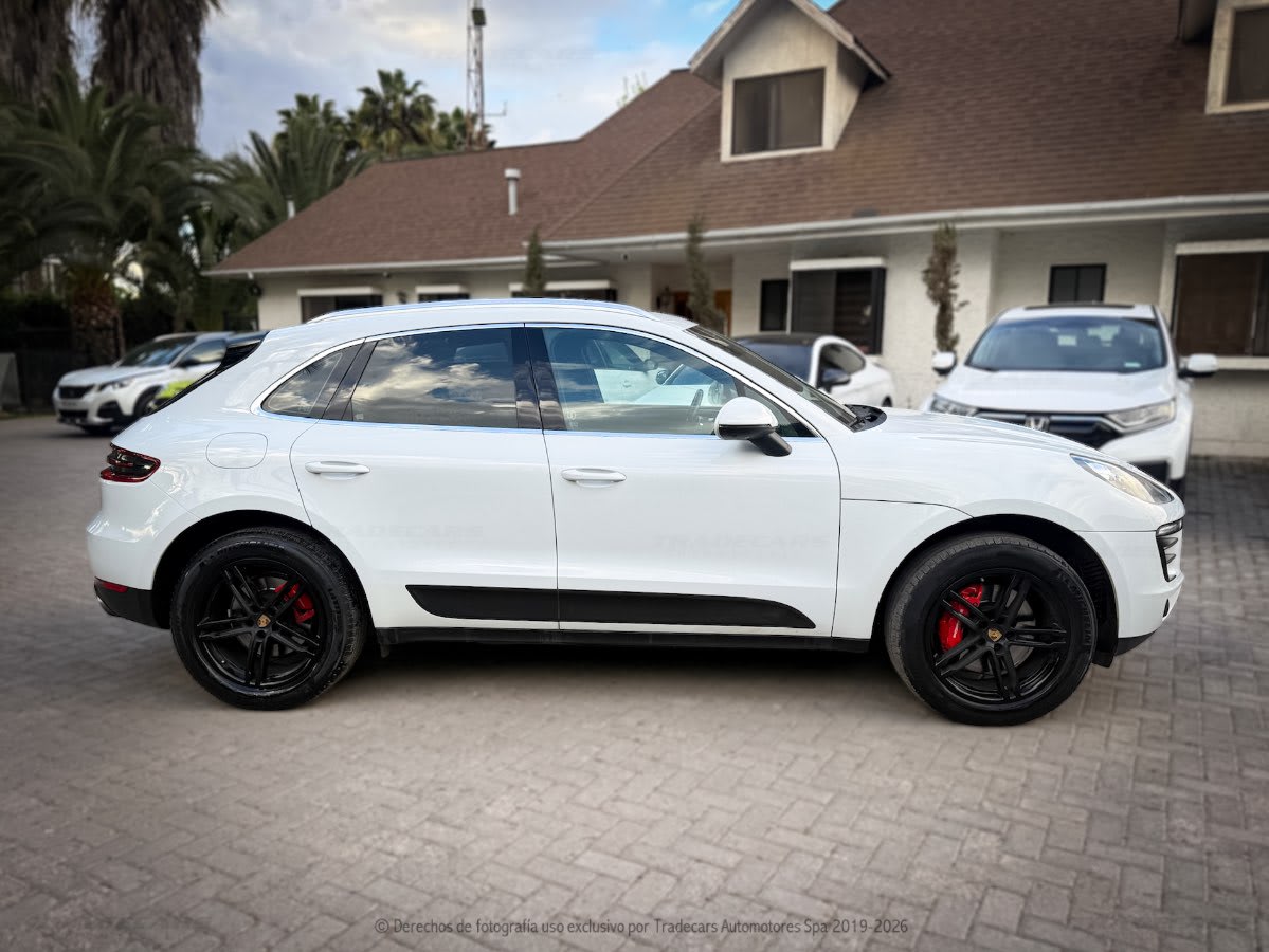 2018 Porsche MACAN S Blanco - Miniatura 3