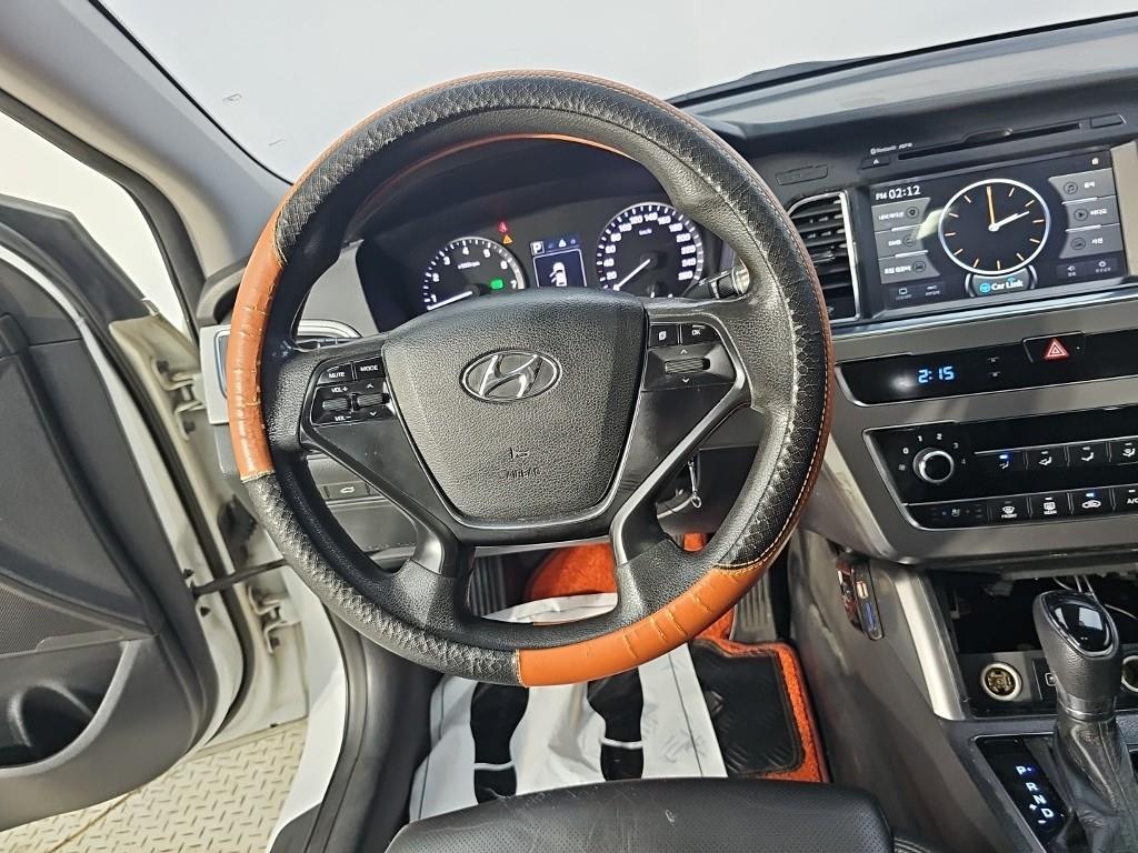 2016 Hyundai Sonata Ref 426014 Diesel Blanco - Miniatura 9