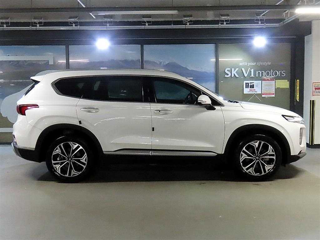 2020 Hyundai Santa Fe TM Blanco - Miniatura 3